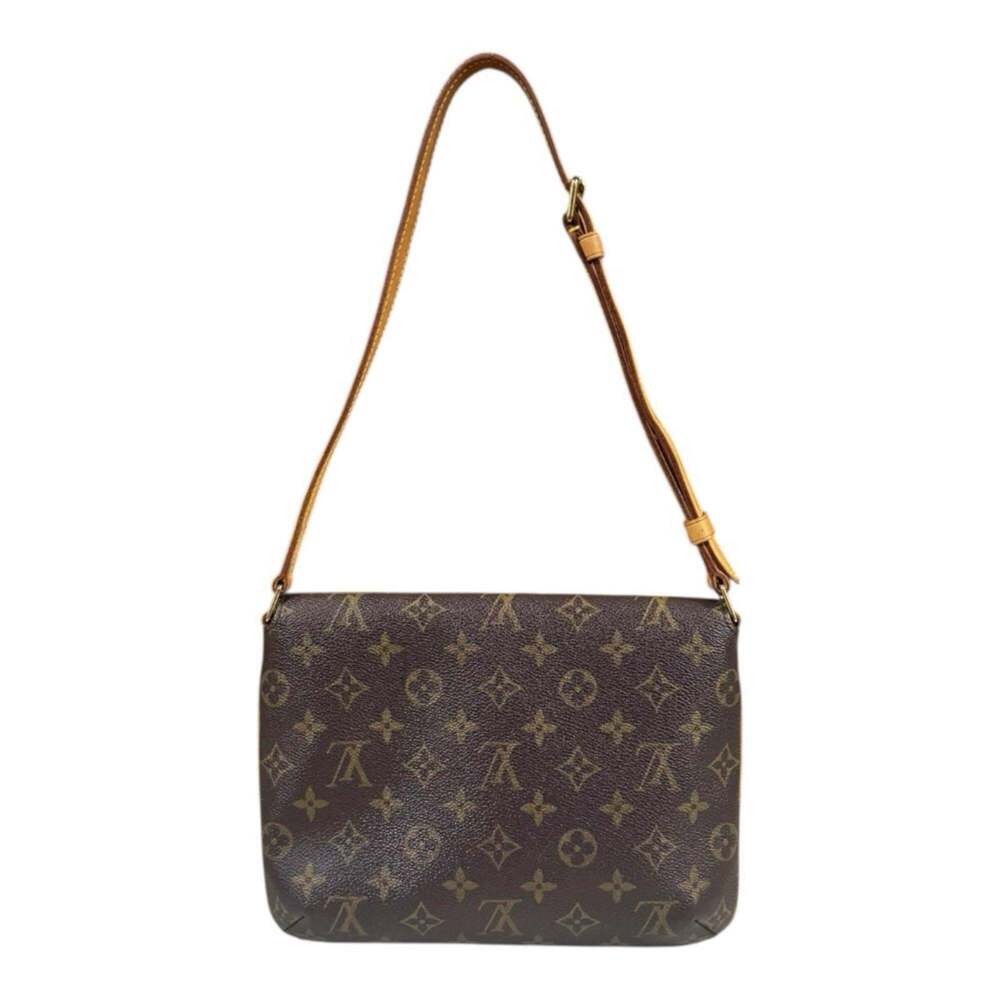 LOUIS VUITTON Authentic Brown Monogram Canvas Shoulder Bag - Picture 3 of 16